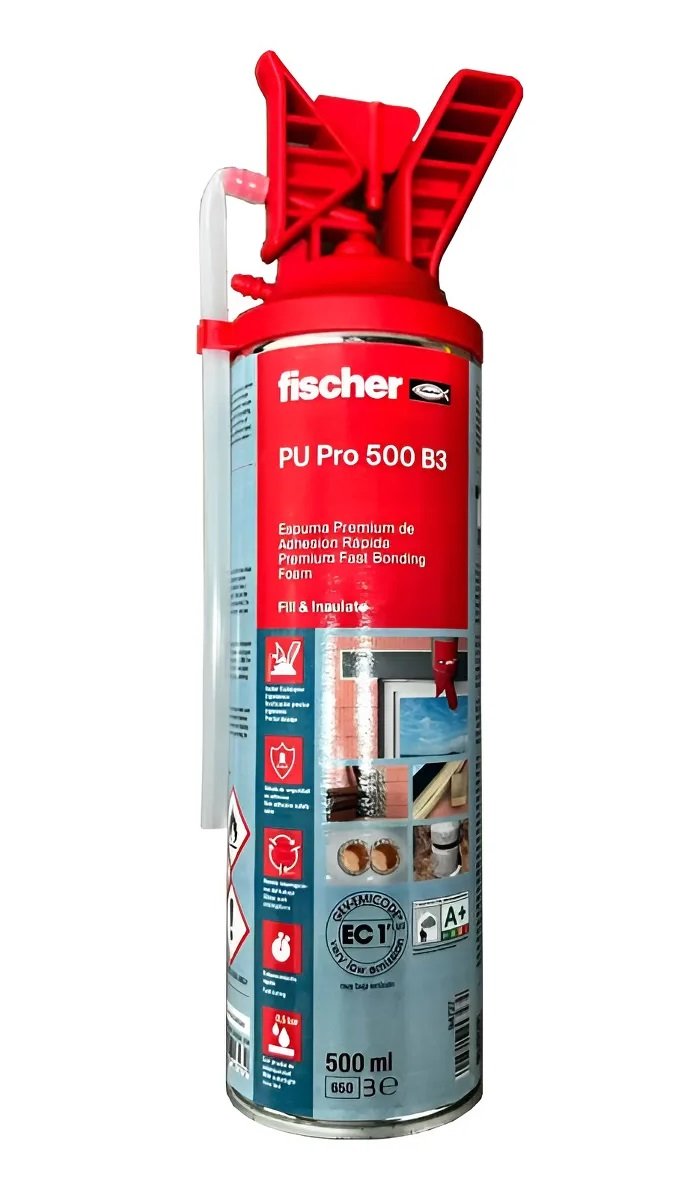 ESPUMA POLIURETANO FISCHER 500ML