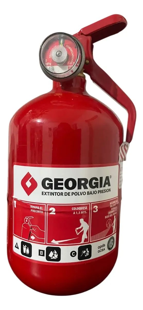 MATAFUEGOS  GEORGIA 1 KG 3 ABC