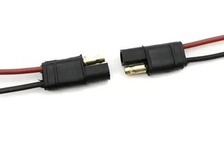 JUEGO DE FICHAS 2 CONTACTOS PLANA CABLE 1mm
