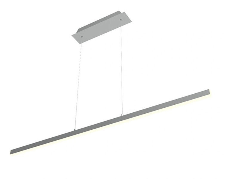 COLGANTE BURO 120CM LED 16W ALUMINIO 3000K