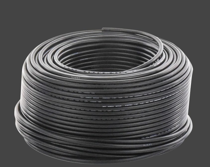 CABLE SOLAR 1 X 6MM NEGRO SLOCABLE ROLLO 100M