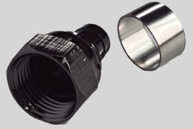 FICHA TV RG6 CON ARANDELA