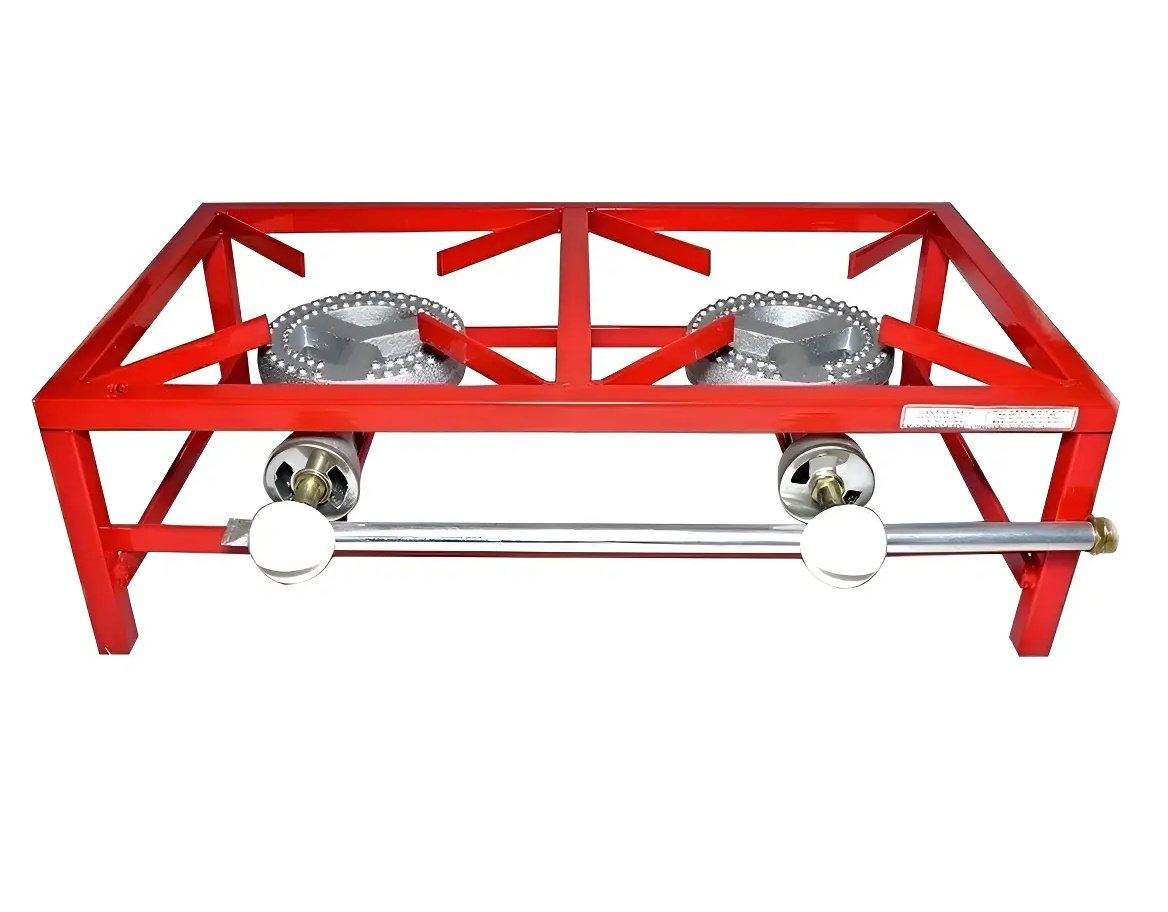ANAFE INDUSTRIAL FOCO ROJO DOBLE BAJO H/ALUM
