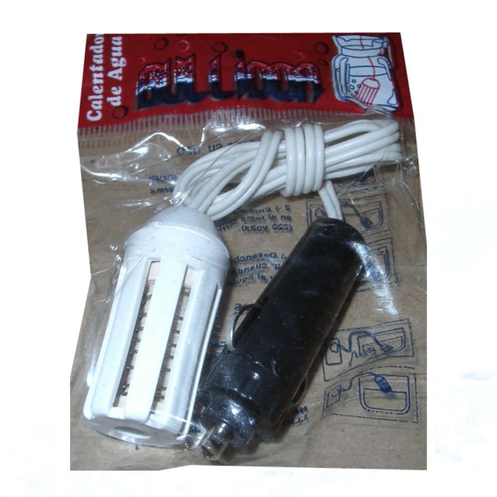 CALENTADOR INMERSION PLASTICO 12V BULLIDOR