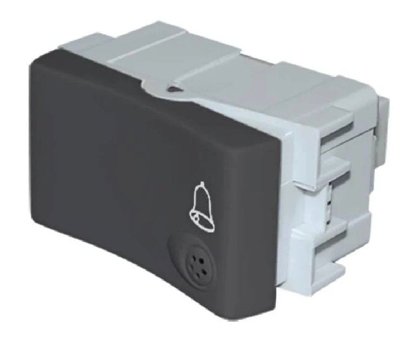 MODULO PULSADOR JELUZ  GRIS