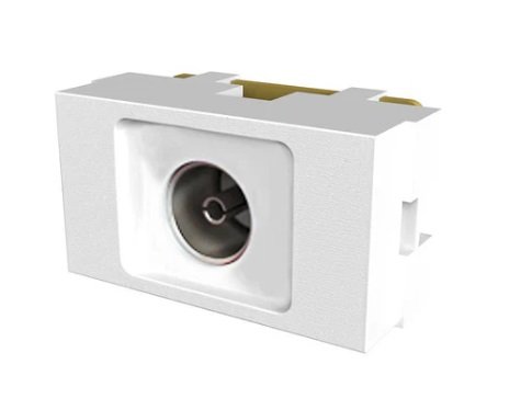 MODULO TV PIN GRUESO BLANCO PLATINUM