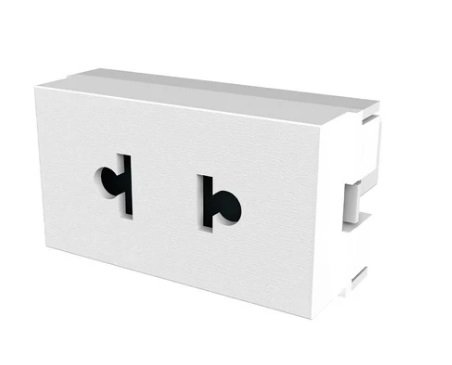 TOMACORRIENTE BIPOLAR 125/250Vca10/15A BLANCO PLATINUM