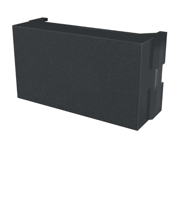 MODULO CIEGO PLATINUN NEGRO