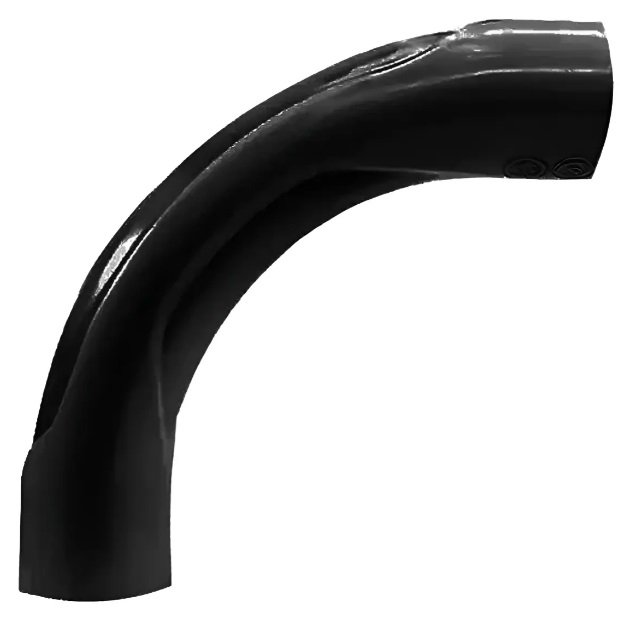 CURVA KALOP 25 MM NEGRO