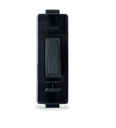 FICHA INTERRUPTOR VELADOR KALOP NEGRA