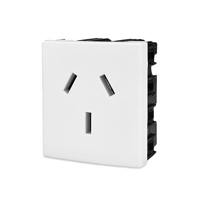 TOMA 20A 2 MODULOS BLANCO KALOP