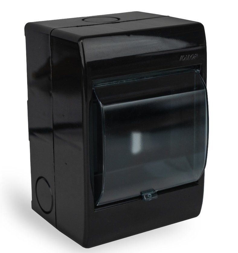 CAJA PARA TERMICAS NEGRA 4 POLOS KALOP