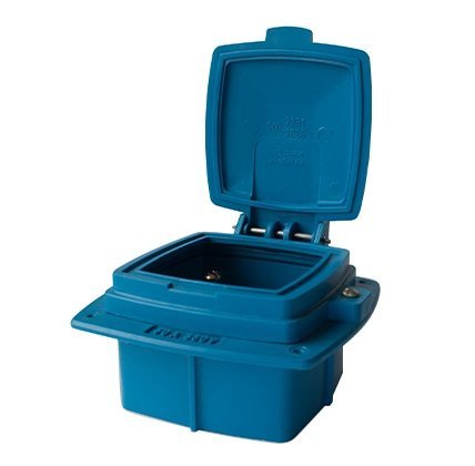 CAPSULADO 32A KALOP EMBUTIDO AZUL