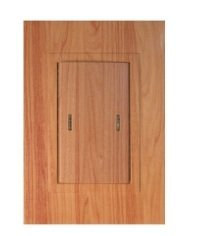 TECLA COMBINADA KALOP DISEO ZEN CONCEPT  MADERAH1