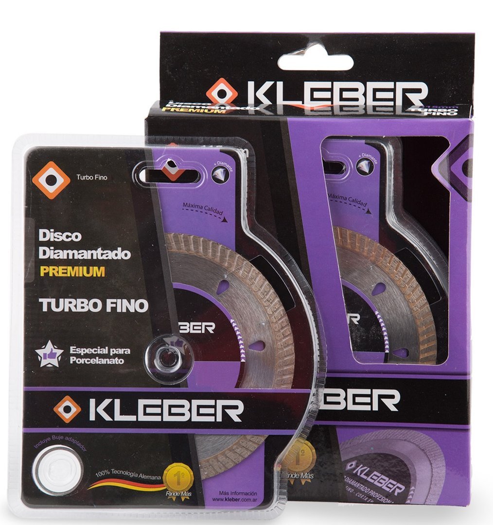 DISCO KLEBER 115 MM TURBO FINO PORCELANATO