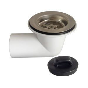 SOPAPA PVC CODO P/BAÑERA LATYNPLAST