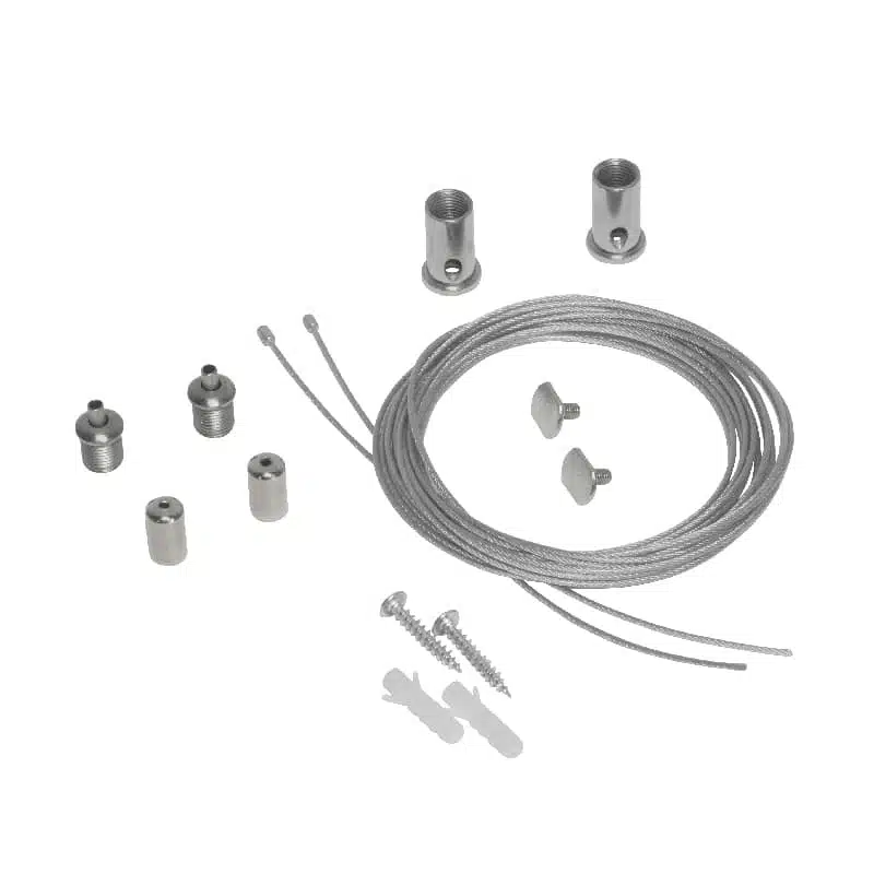 KIT DE SUSPENSION PERFIL LED DYNA 2 MTS LEUK