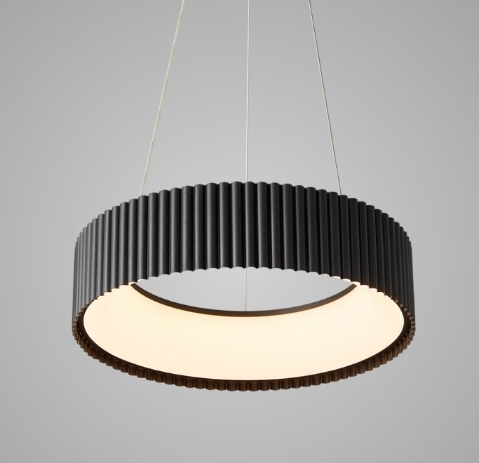 COLGANTE CAMBOYA NEGRO 36W LEUK