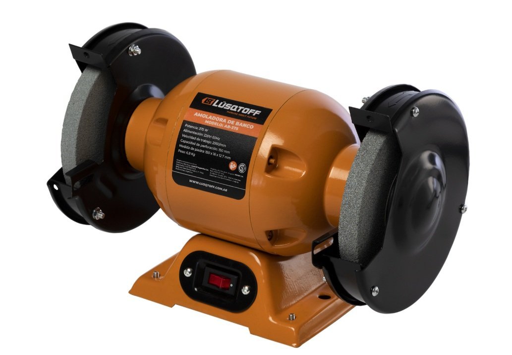 AMOLADORA DE BANCO 375W 1/2HP LUSQTOFF