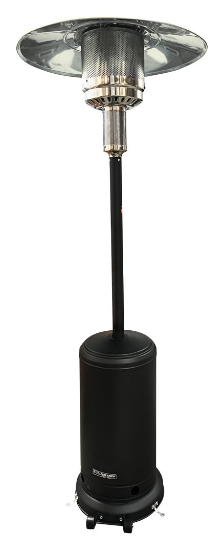 CALEFACTOR LUSQTOFF DE EXTERIOR GAS NEGRO JK-1008N