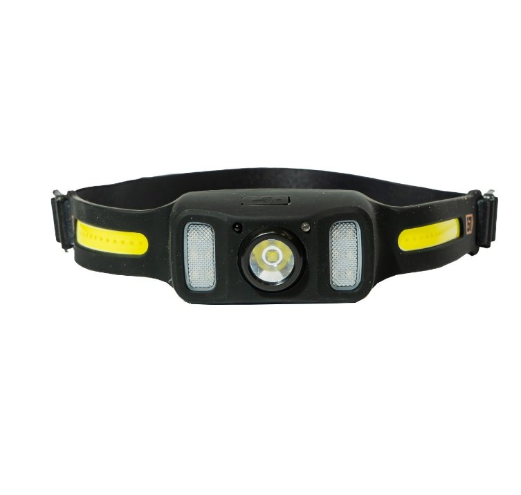 LINTERNA LED VINCHA MINERO RECARGABLE