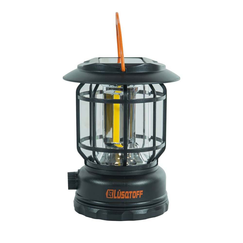 FAROL LED DE CAMPING RECARGABLE SOLAR LUSQTOFF