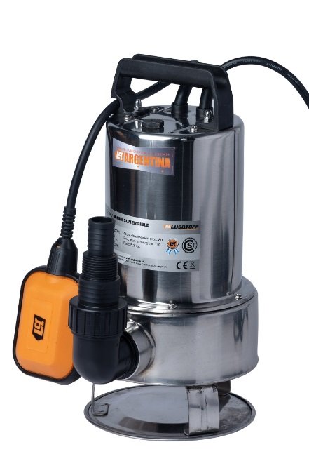 BOMBA SUMERGIBLE LUSQTOF LSI-750 AGUA SUCIA ACERO