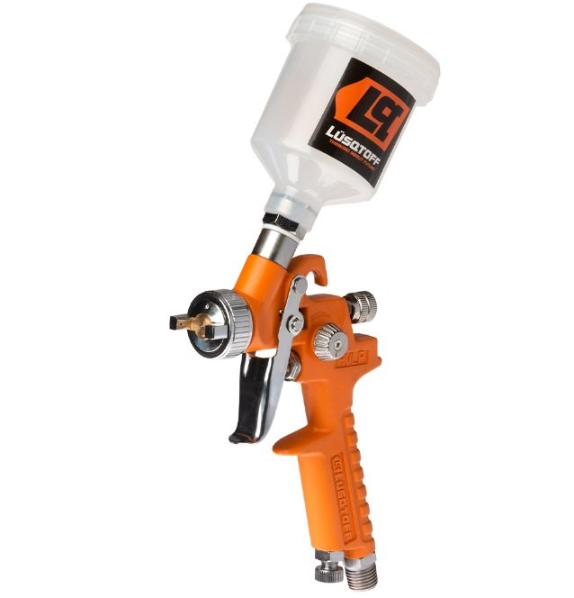 PISTOLA DE PINTAR HLVP + TRAMPA AGUA LUSQTOFF P800K