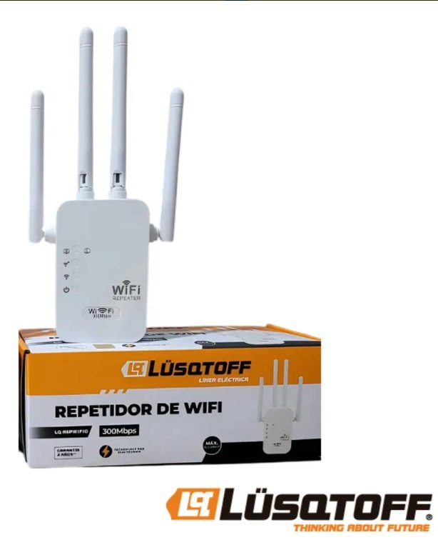 REPETIDOR DE WIFI 300MPS LUSQTOFFLQREPWIFI10