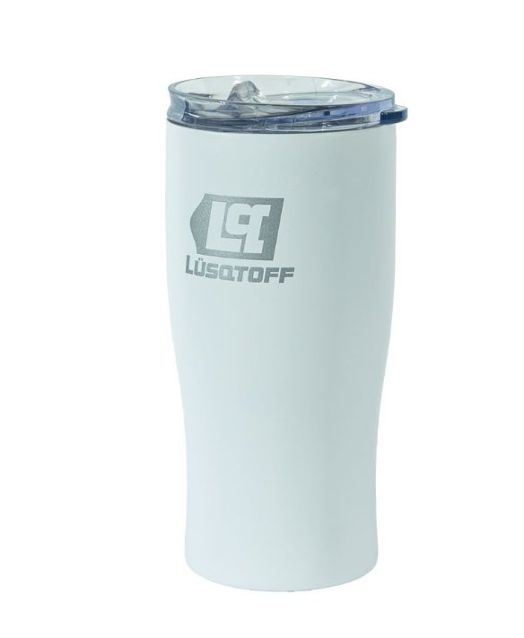 VASO CERVECERO C/TAPA 430ML BL LUSQTOFF