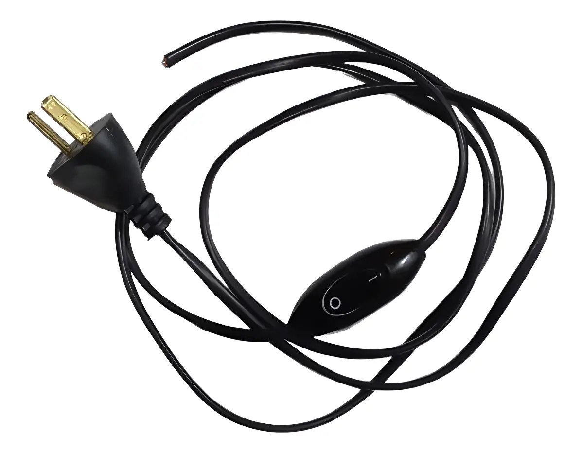 CABLE ARMADO P/VELADOR VAPEX 1.5MTS NEGRO ALG961