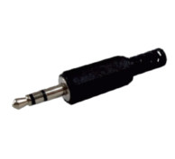 FICHA PLUG STEREO 3.5 PLASTICO