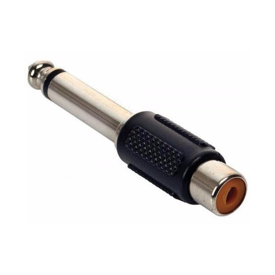 ADAPTADOR PLUG MONO 65 A HEMBRA RCA
