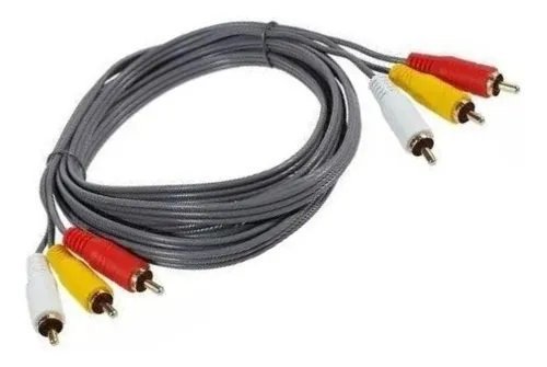 CABLE ARMADO 3RCA A 3RCA 1.80MTS LTA076
