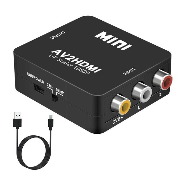 CONVERTIDOR DE HDMI A VIDEO RCA C/CABLE VAPEX LTA527