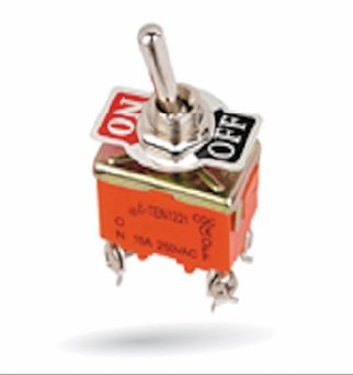 LLAVE INTERRUPTORA DPST DOBLE 4P ONOFF 250V 10A