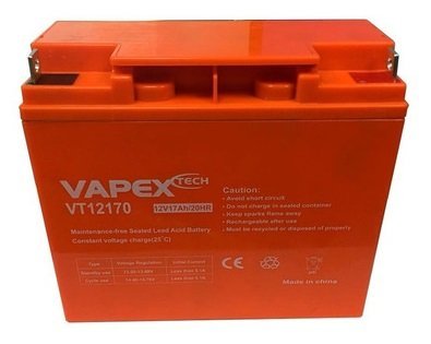 BATERIA GEL 12V 17Ah VAPEX