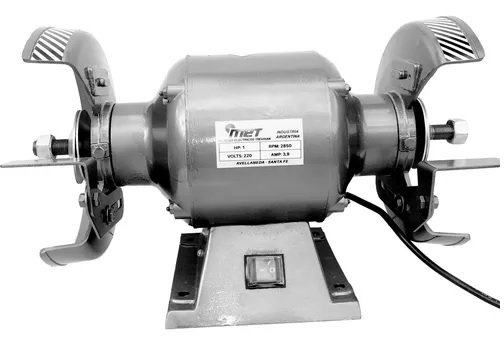 AMOLADORA DE BANCO 1 HP MET 8