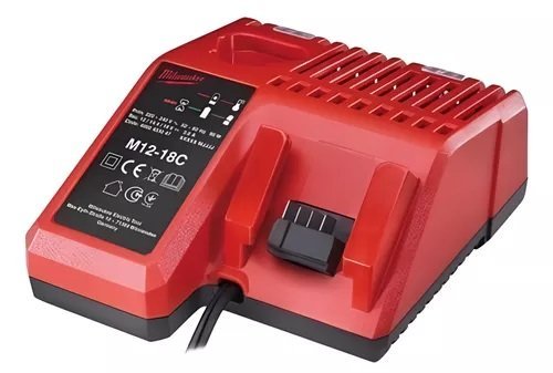 CARGADOR MULTIPLE MILWAUKEE 12V 1A CARGA M18 Y M12 4819-59A