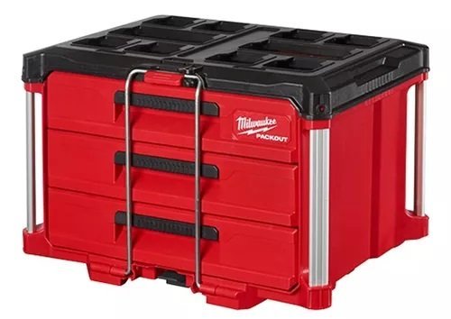 CAJA DE HERRAMIENTAS PACKOUT C/3 CAJONES MILWAUKEE