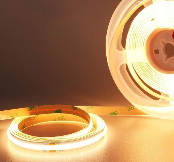 CINTA LED COB CONTINUA 220V 3000K X MTS