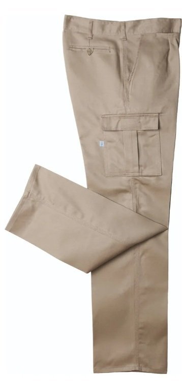 PANTALON CARGO OMBU BEIGE TALLE 58