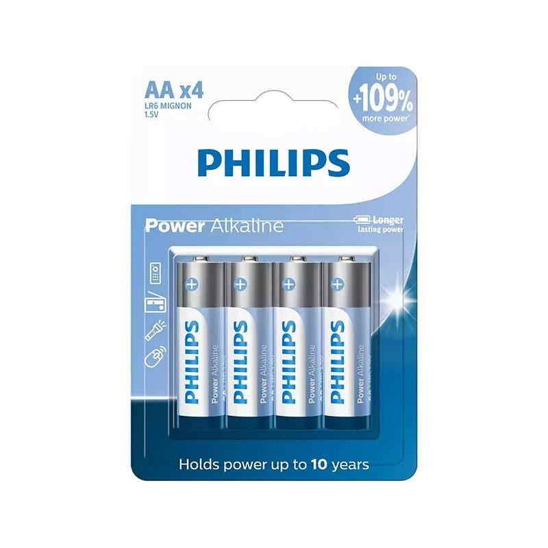 PILA AA PHILIPS ALCALINA C/U