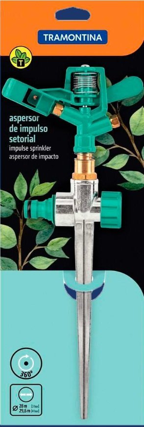 ASPERSOR DE IMPULSO METALICO TRAMONTINA