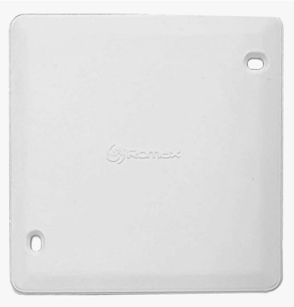TAPA CIEGA CUADRADA EMBUTIR ROMAX
