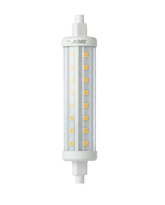LAMPARA LED P/REFLECTOR SICA R7s 118mm 10W 6500K