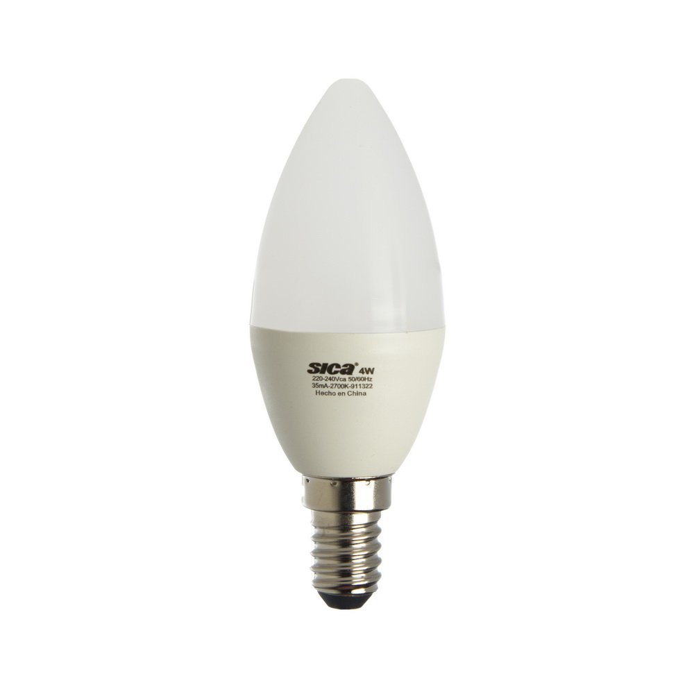 LAMPARA LED SICA VELA 4W E14 3000K