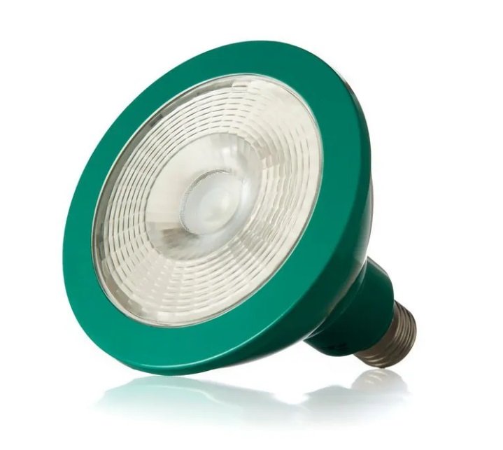 LAMPARA PAR 38 SICA 8W E27 VERDE