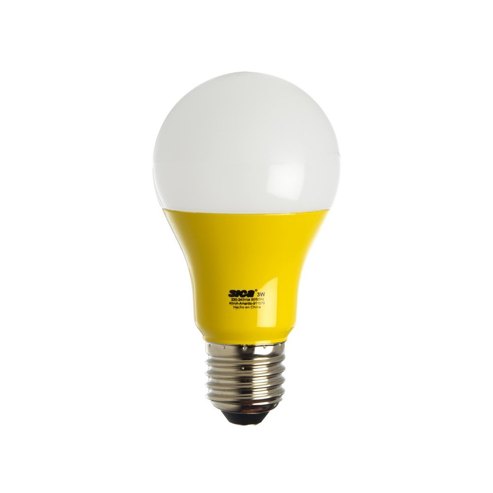LAMPARA LED SICA AMARILLO COLORES