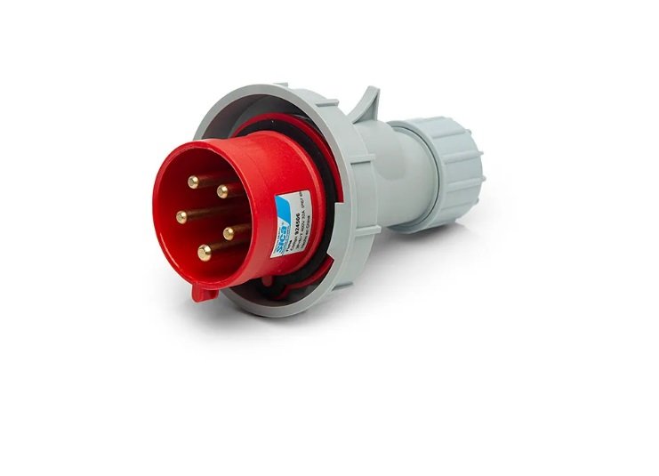 924506 FICHA 3P + T + N 32 A IP67